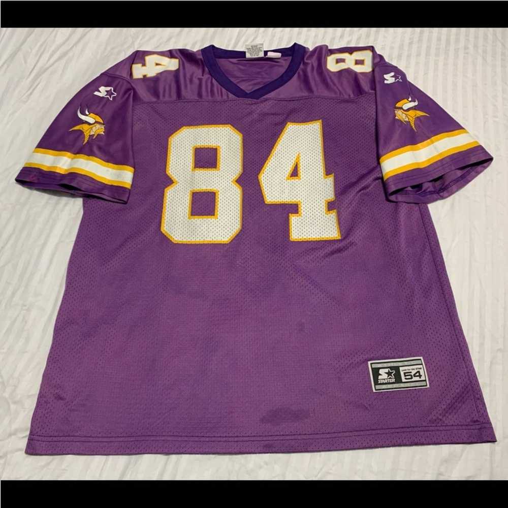 Starter VINTAGE STARTER RANDY MOSS MINNESOTA VIKI… - image 1