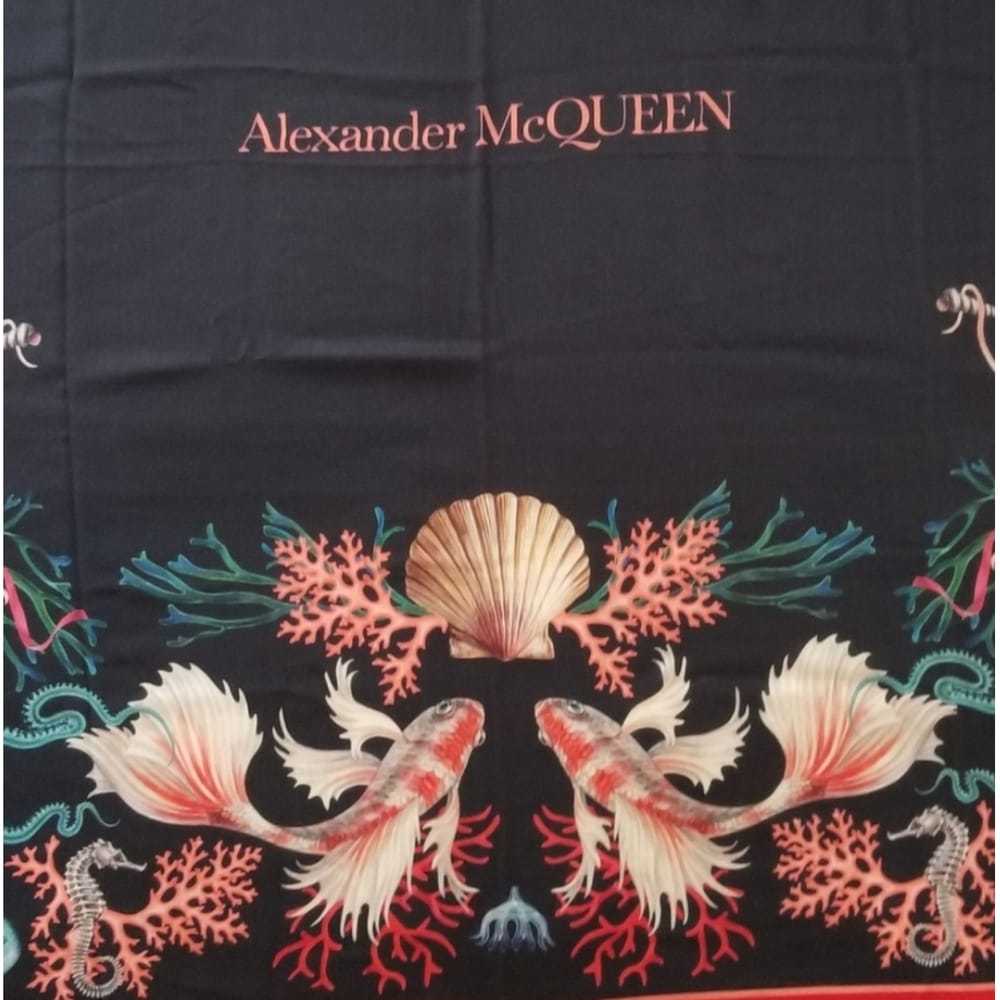 Alexander McQueen Wool scarf - image 4