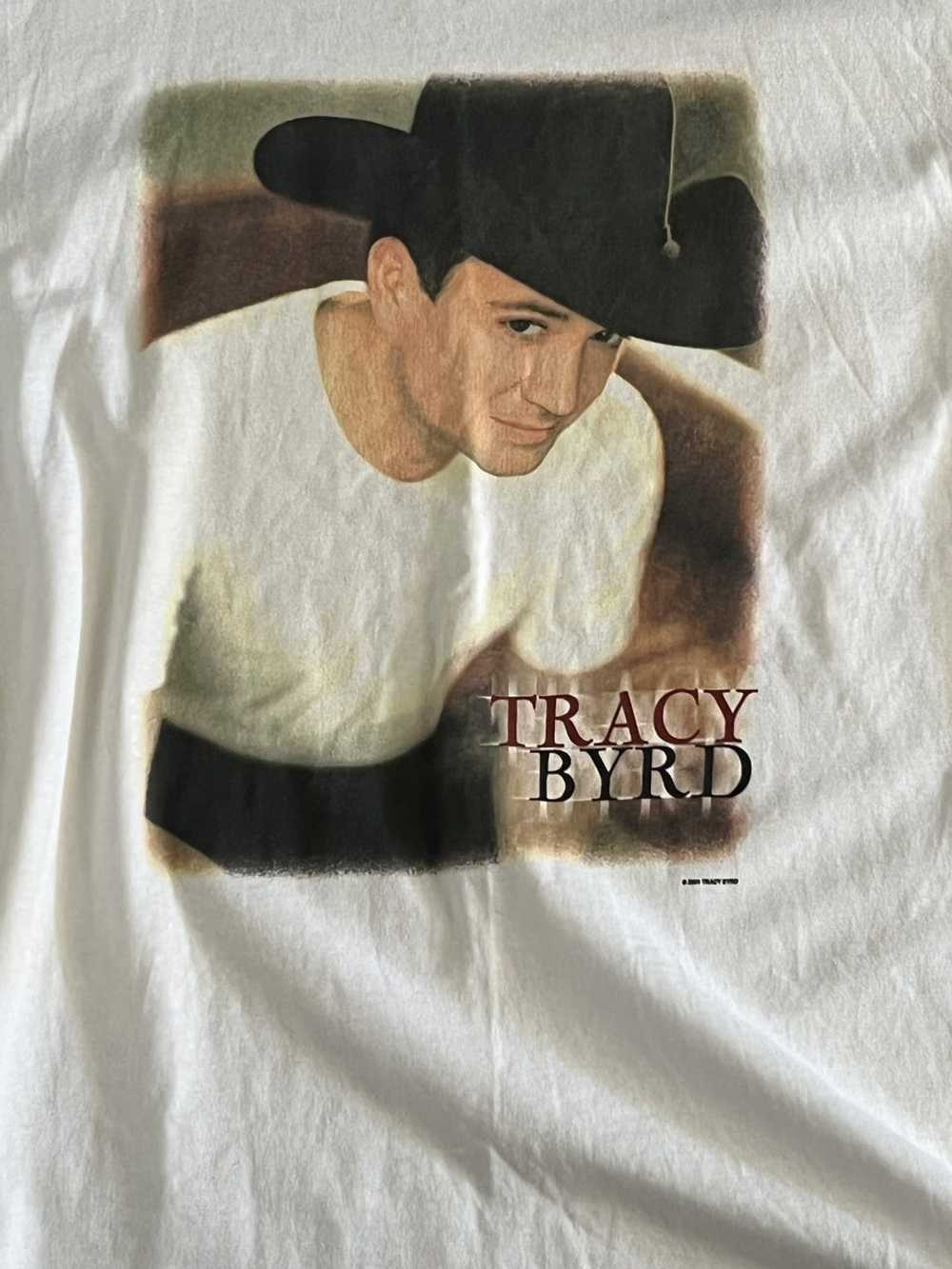 Rock T Shirt × Vintage Vintage Tracy Byrd 2001 Co… - image 4
