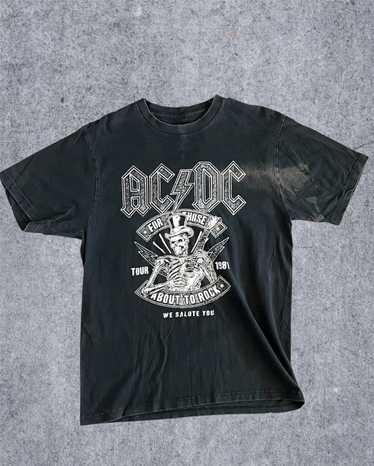 Ac/dc rock t-shirt tour - Gem