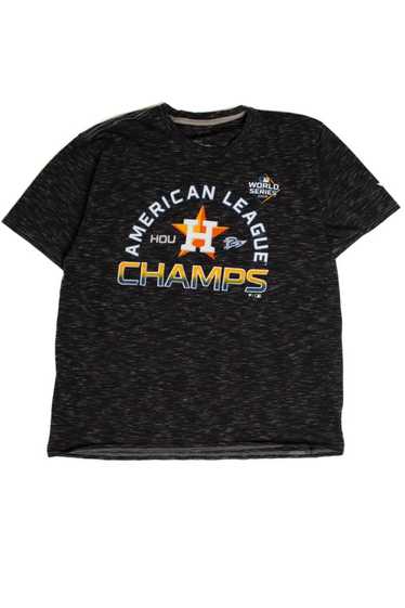 Nike Houston Astros MLB Hustle Town 2019 World Series T-Shirt Women's Large
