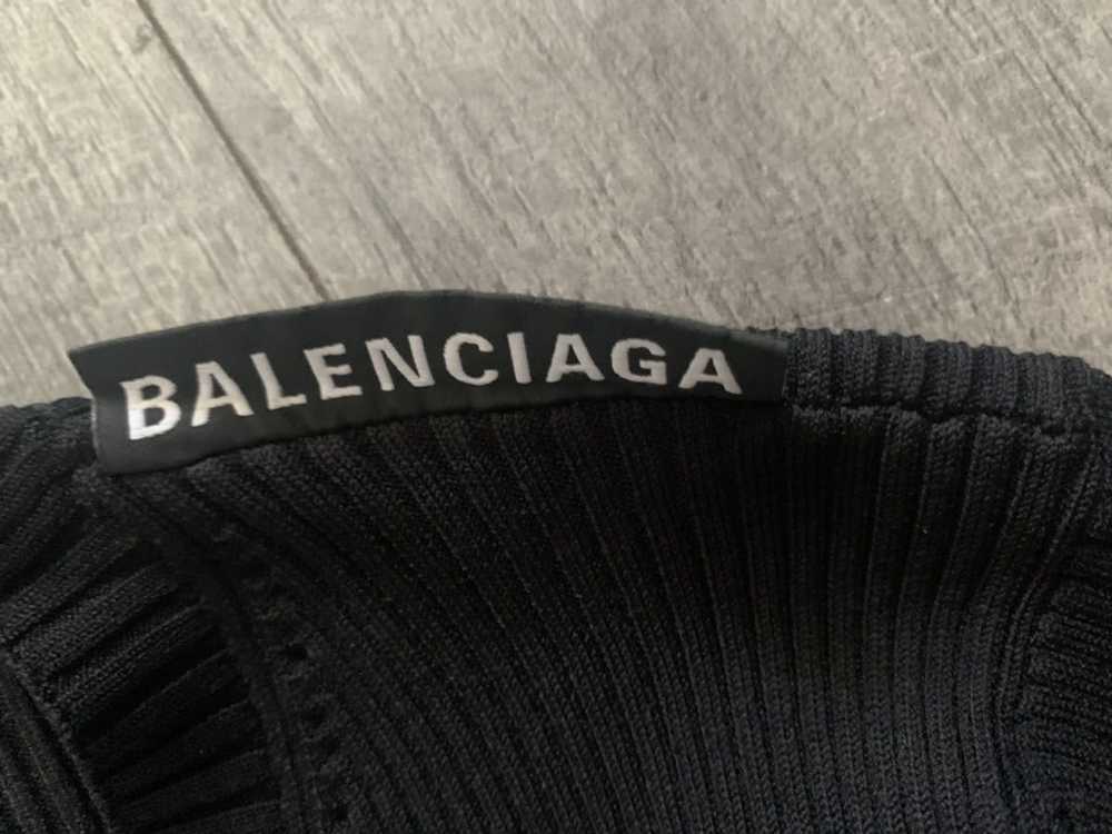 Balenciaga Balenciaga ribbed long sleeve - image 5