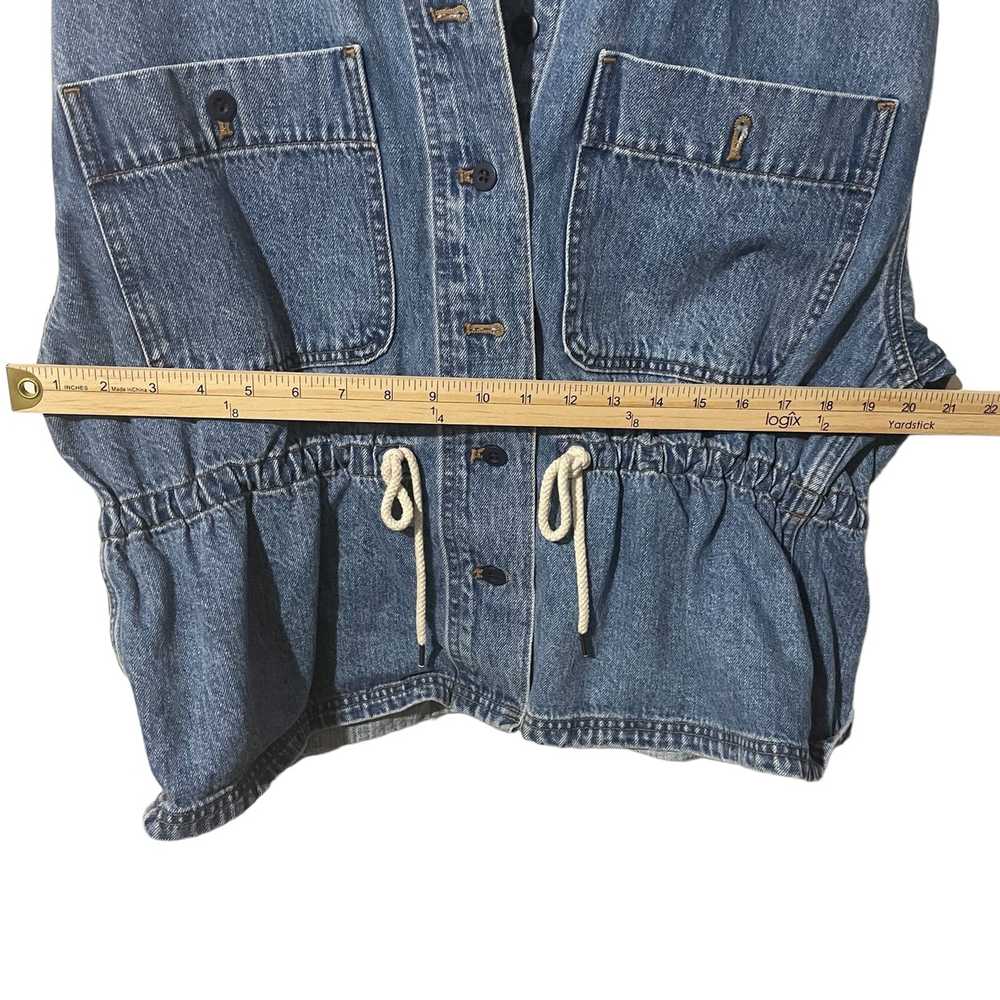 Madewell Madewell Denim Jean Jacket w/Drawstring … - image 3