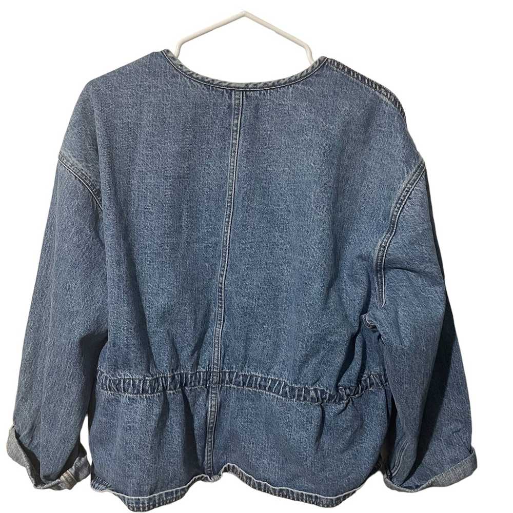 Madewell Madewell Denim Jean Jacket w/Drawstring … - image 4