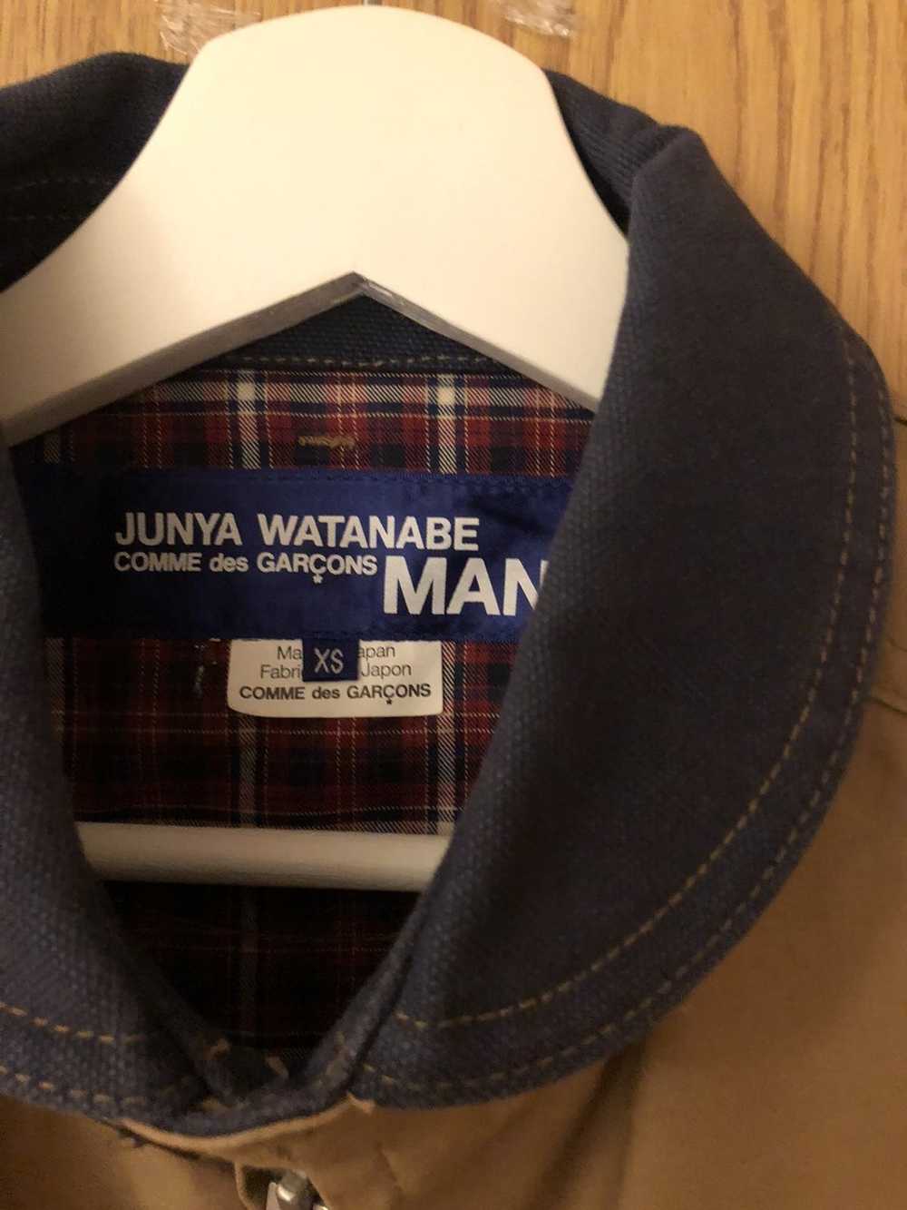 Junya Watanabe Junya watanabe waxed cotton shacket - image 2