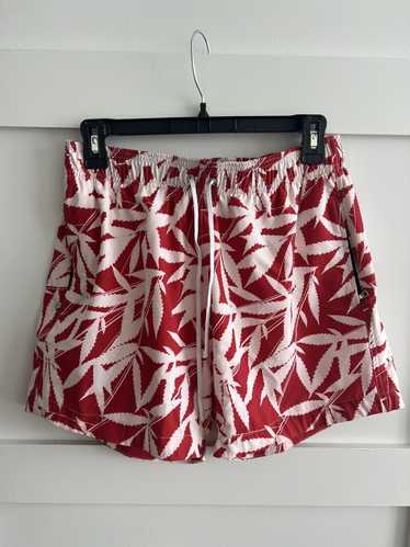 Amiri Amiri S18 Weed Print Swim Trunks