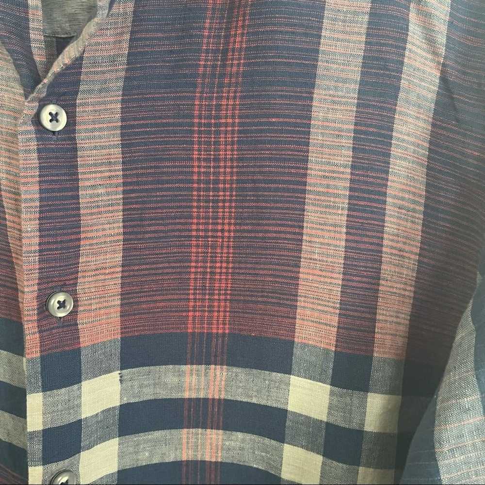 Tommy Bahama Tommy Bahama Ombré Plaid Linen Blend… - image 4