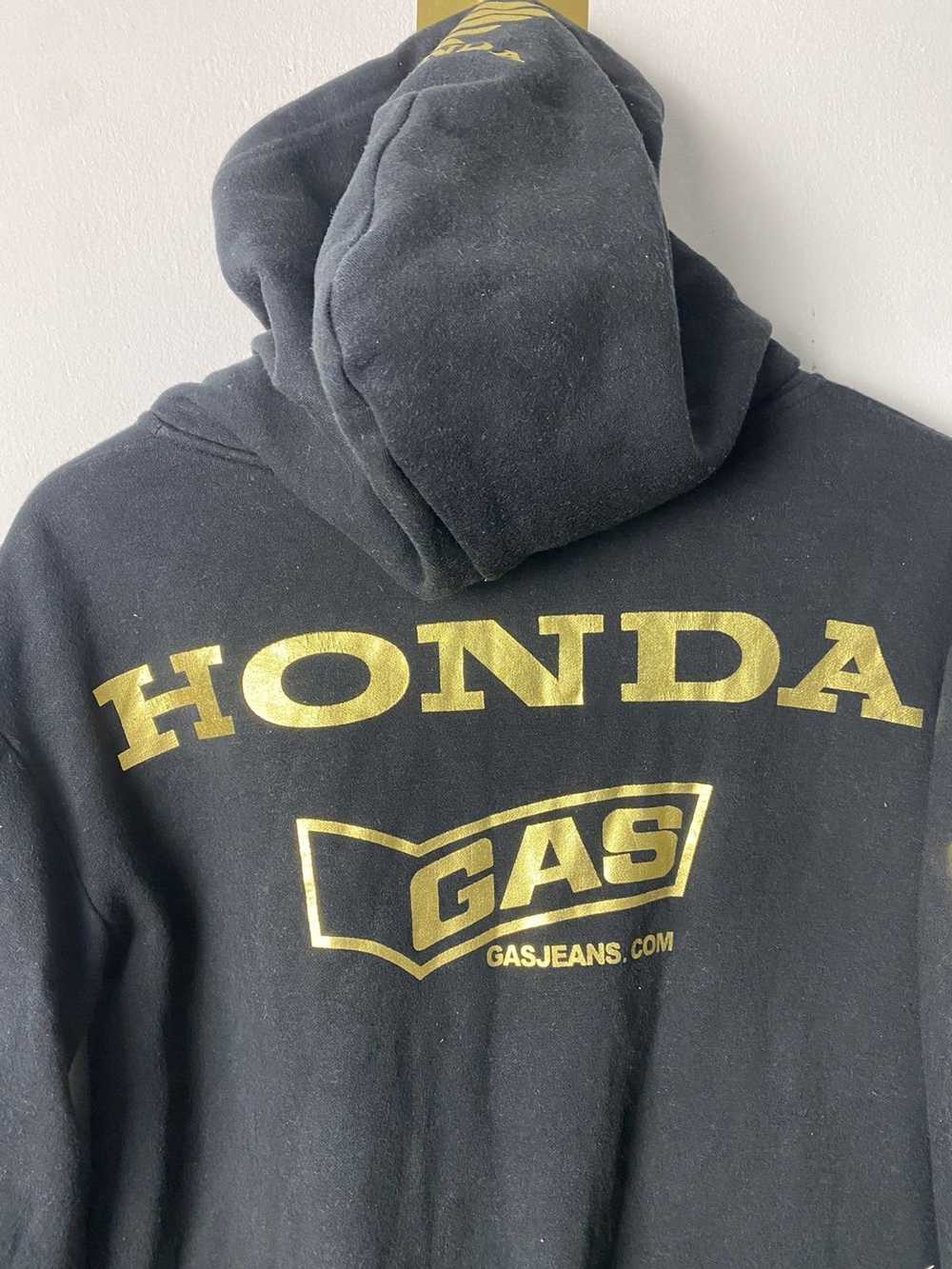 Honda × Racing vintage honda hoodie gold jdm - Gem