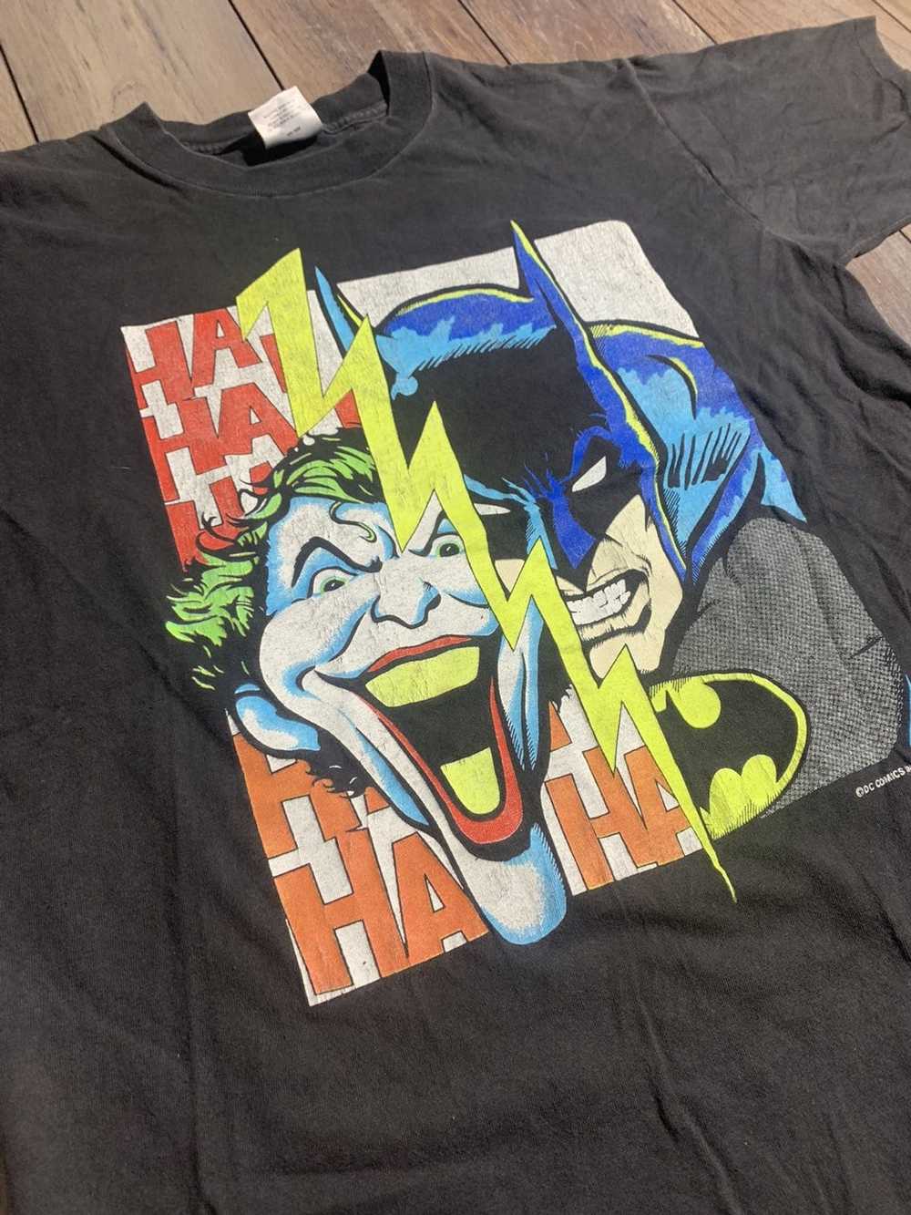 Dc Comics × Movie × Vintage Vintage 1989 Batman shirt - Gem