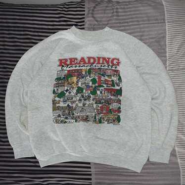 Fruit Of The Loom × Vintage 1993 Reading, MA cart… - image 1