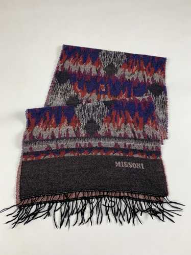 Missoni Missoni Cravatte Wool Knit Scarf
