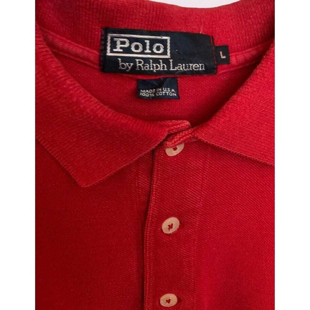 Polo Ralph Lauren Vintage Polo Ralph Lauren Red/W… - image 3