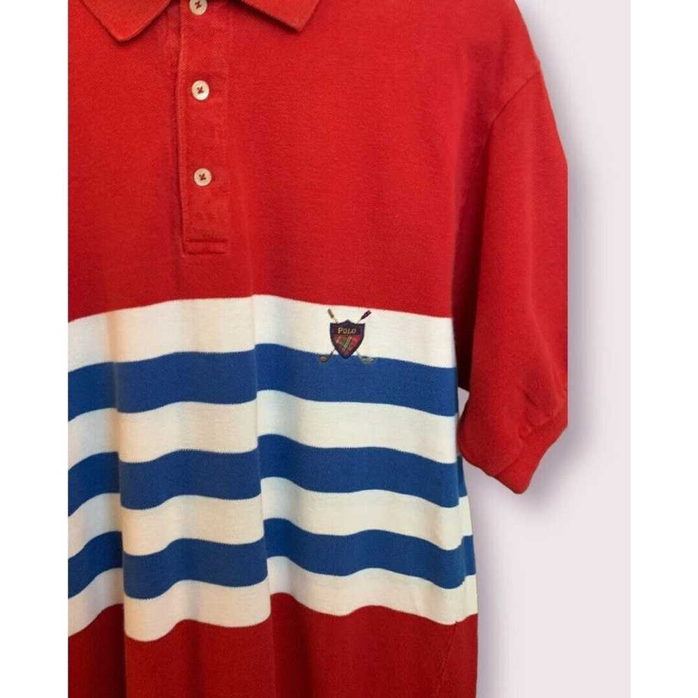 Polo Ralph Lauren Vintage Polo Ralph Lauren Red/W… - image 4