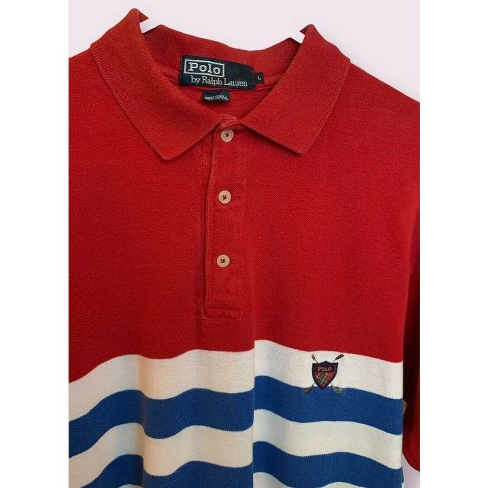 Polo Ralph Lauren Vintage Polo Ralph Lauren Red/W… - image 5