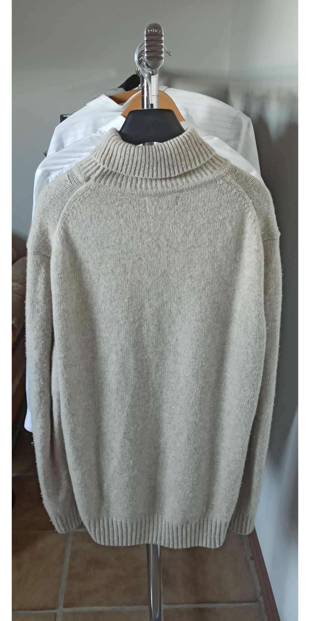 Zara Beige Wool Turtleneck - image 2