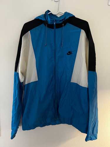 Nike Vintage Nike 90s Tricolor Baby Blue Windbreak