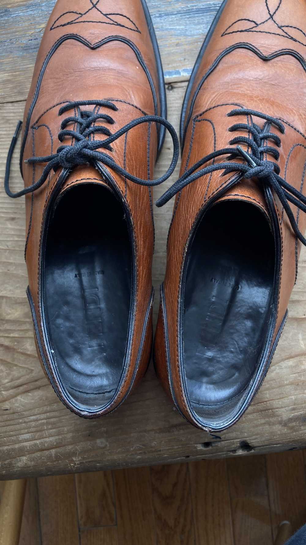 Fendi Perfect Leather Wingtips - image 2