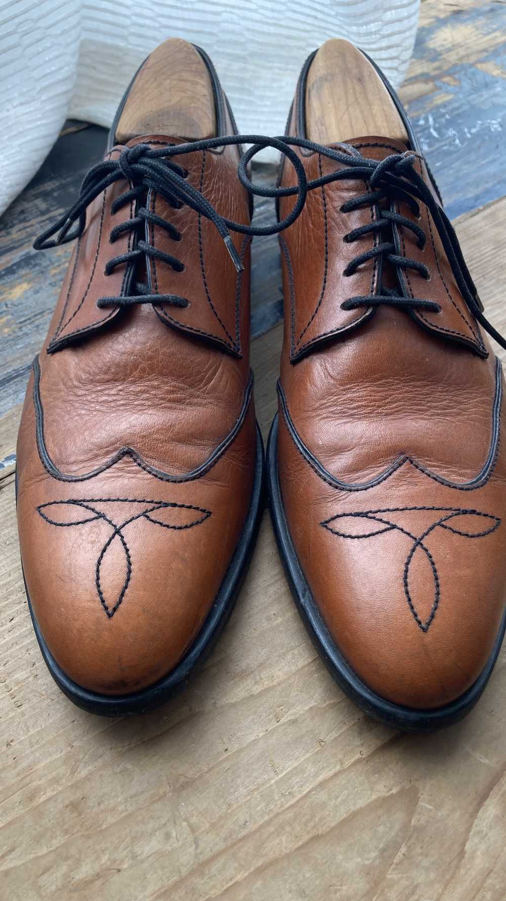 Fendi Perfect Leather Wingtips - image 6