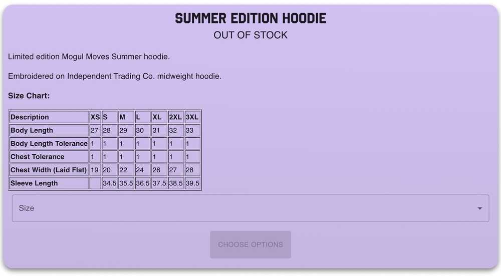 Streetwear Ludwig Mogul Moves Summer Hoodie NO RE… - image 6