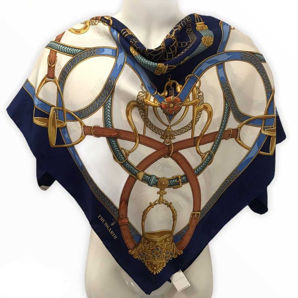 Other × Trussardi × Vintage Trussardi Silk Scarf - image 1