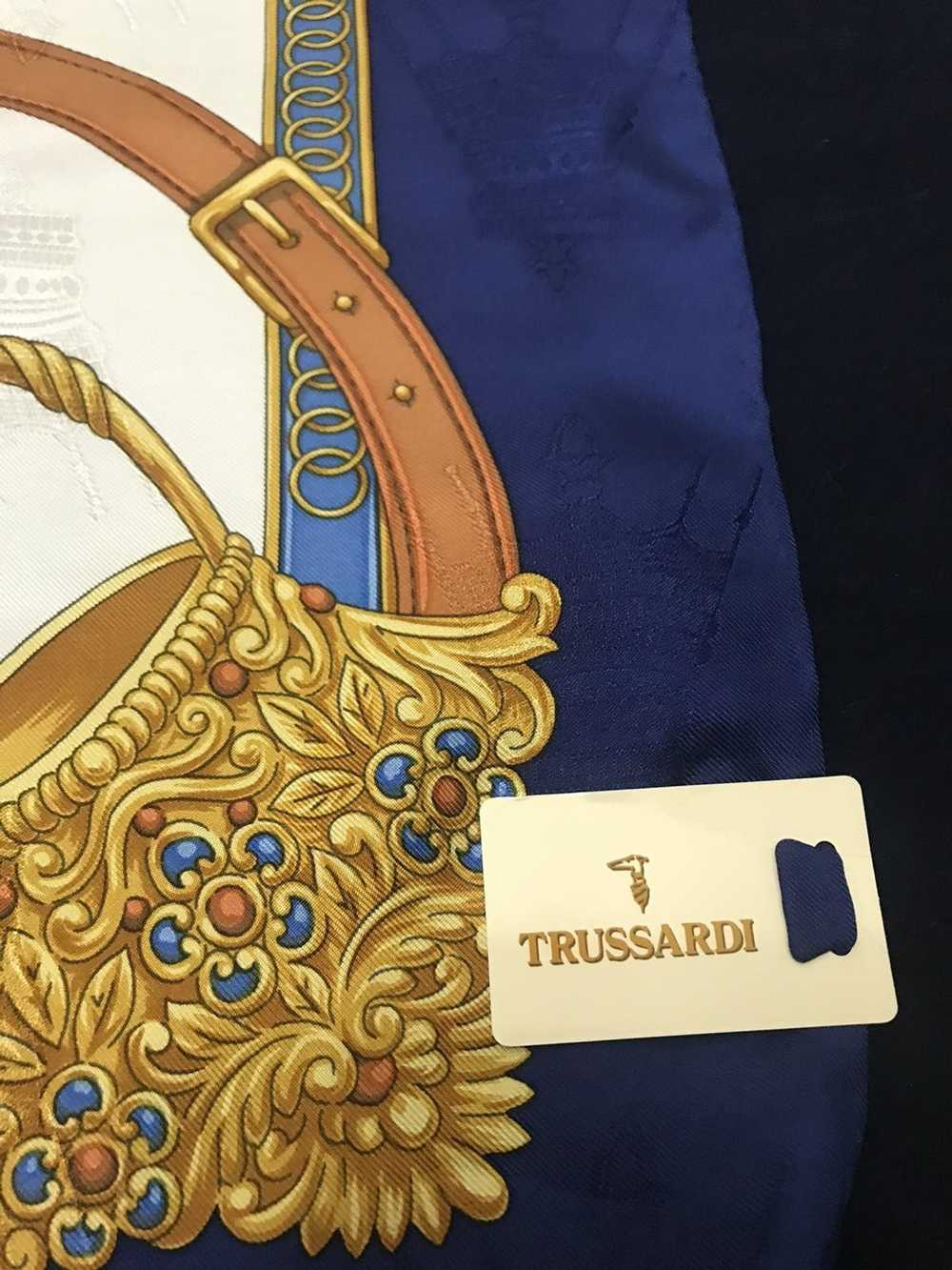 Other × Trussardi × Vintage Trussardi Silk Scarf - image 4