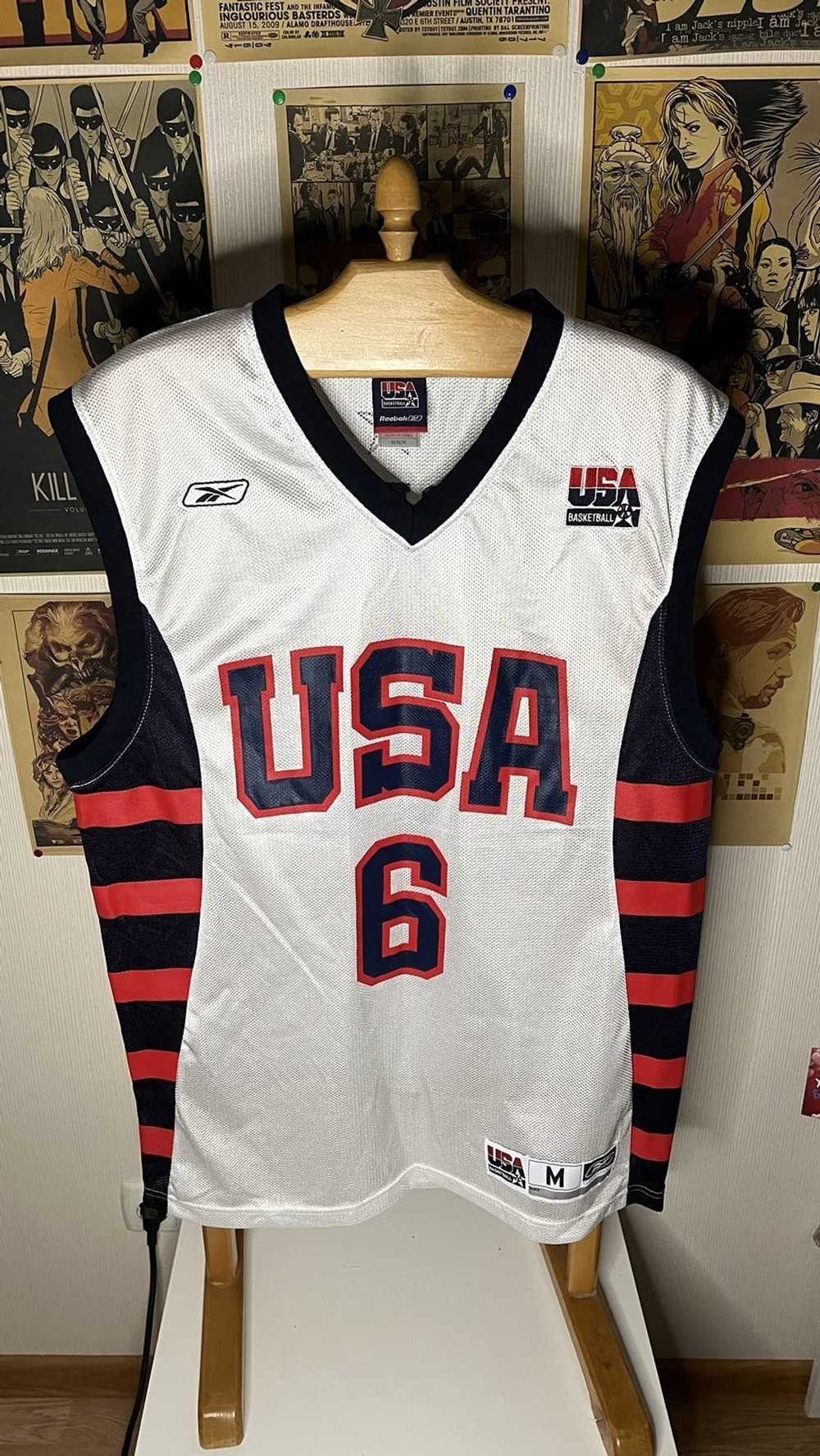 NBA × Reebok × Vintage VTG 90’s USA Olympic Team … - image 1