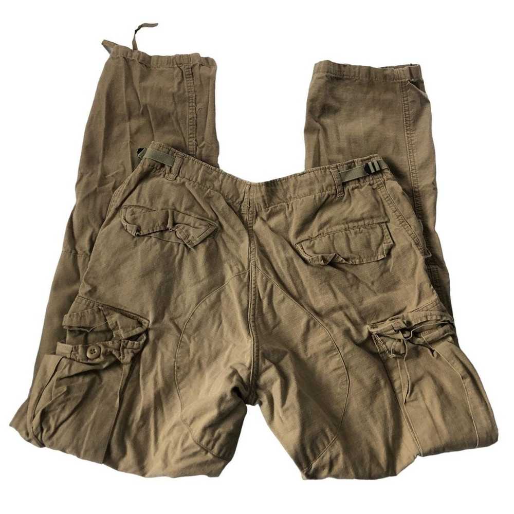 Streetwear Vintage Tan Military Grade Cargo Pant - image 2