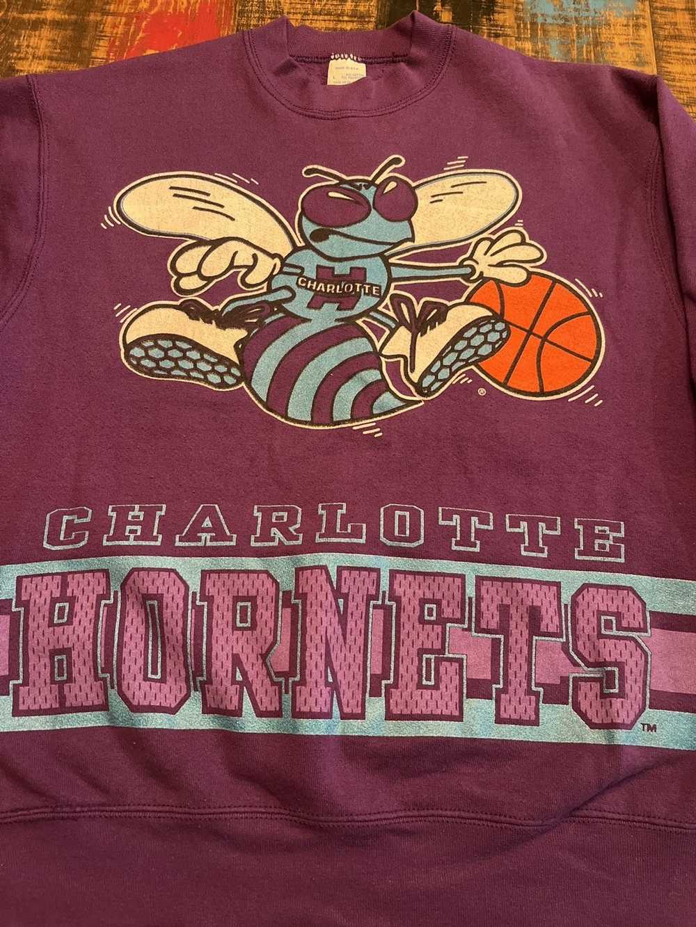 Salem Sportswear Vintage Charlette Hornets Sweats… - image 2