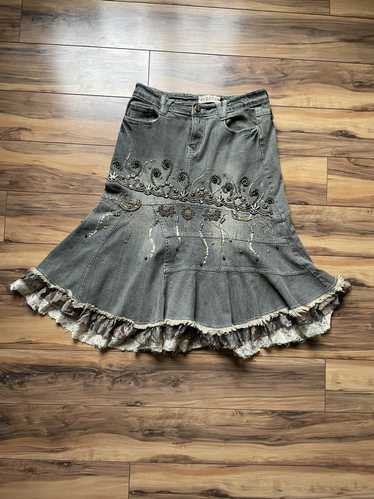 REBECCA DE RAVENEL Vintage rebecca jean Skirt
