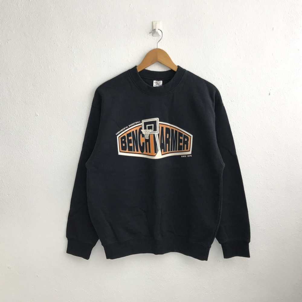 Japanese Brand Bench Warmer Basketball Sweatshirt Big… - Gem