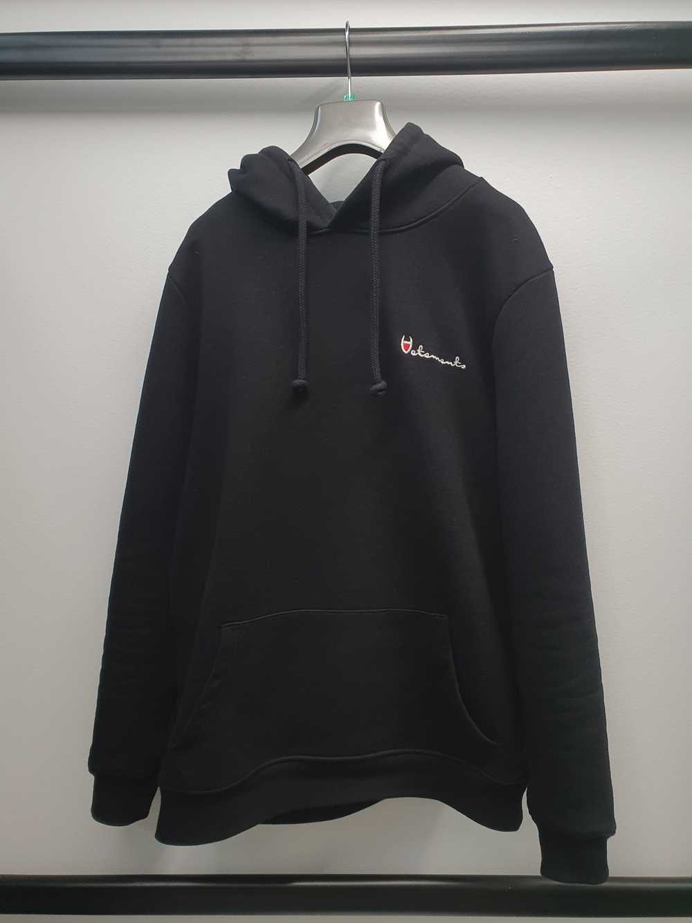 Vetements RARE Vetements Script Hoodie - image 1