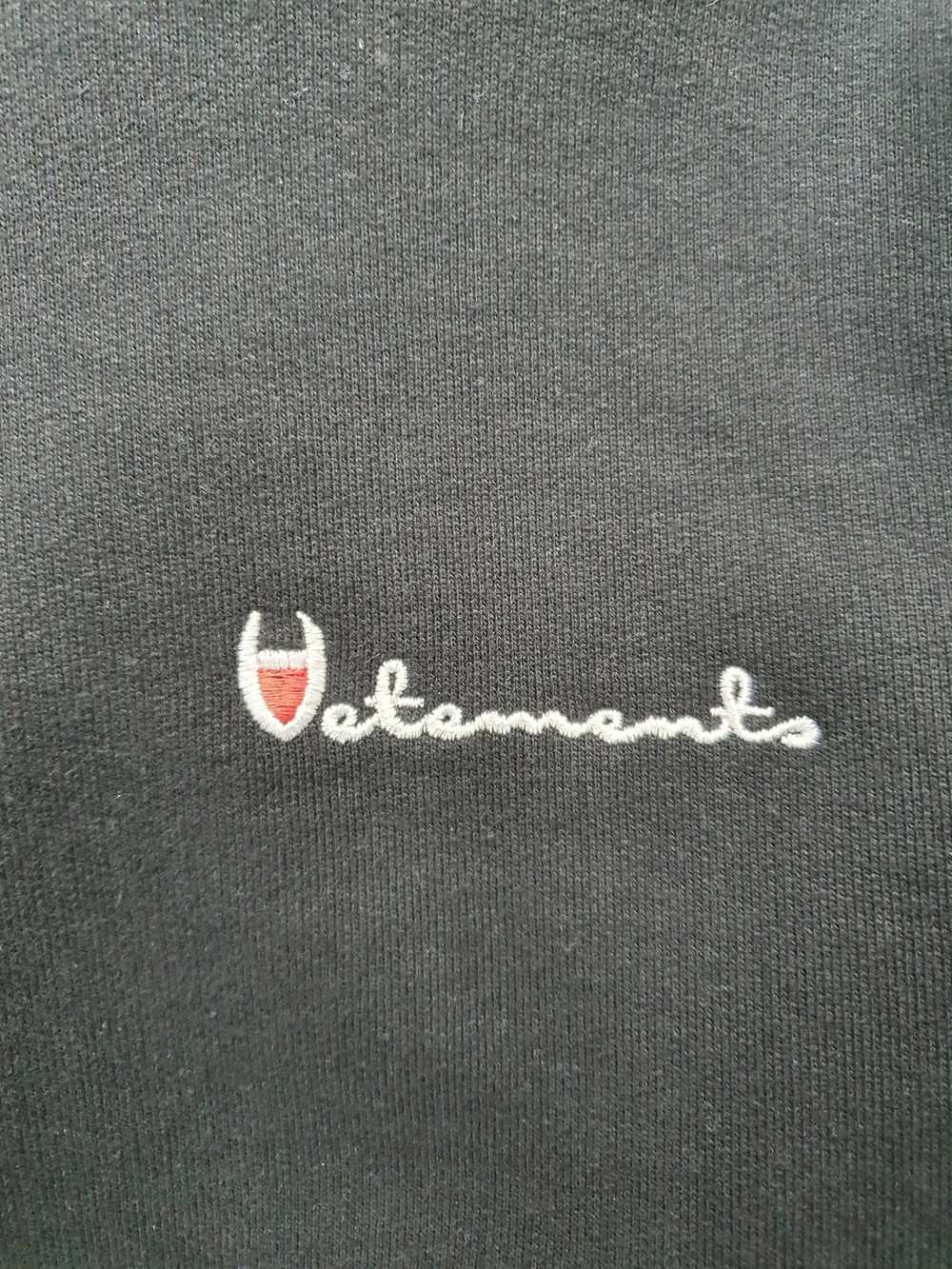 Vetements RARE Vetements Script Hoodie - image 3