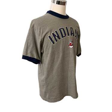 Cleveland Indians Long Live Chief Wahoo Colorblock Raglan Jersey T