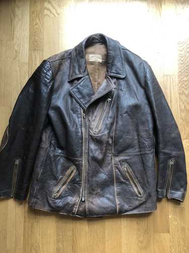 1940s horsehide leather jacket - Gem