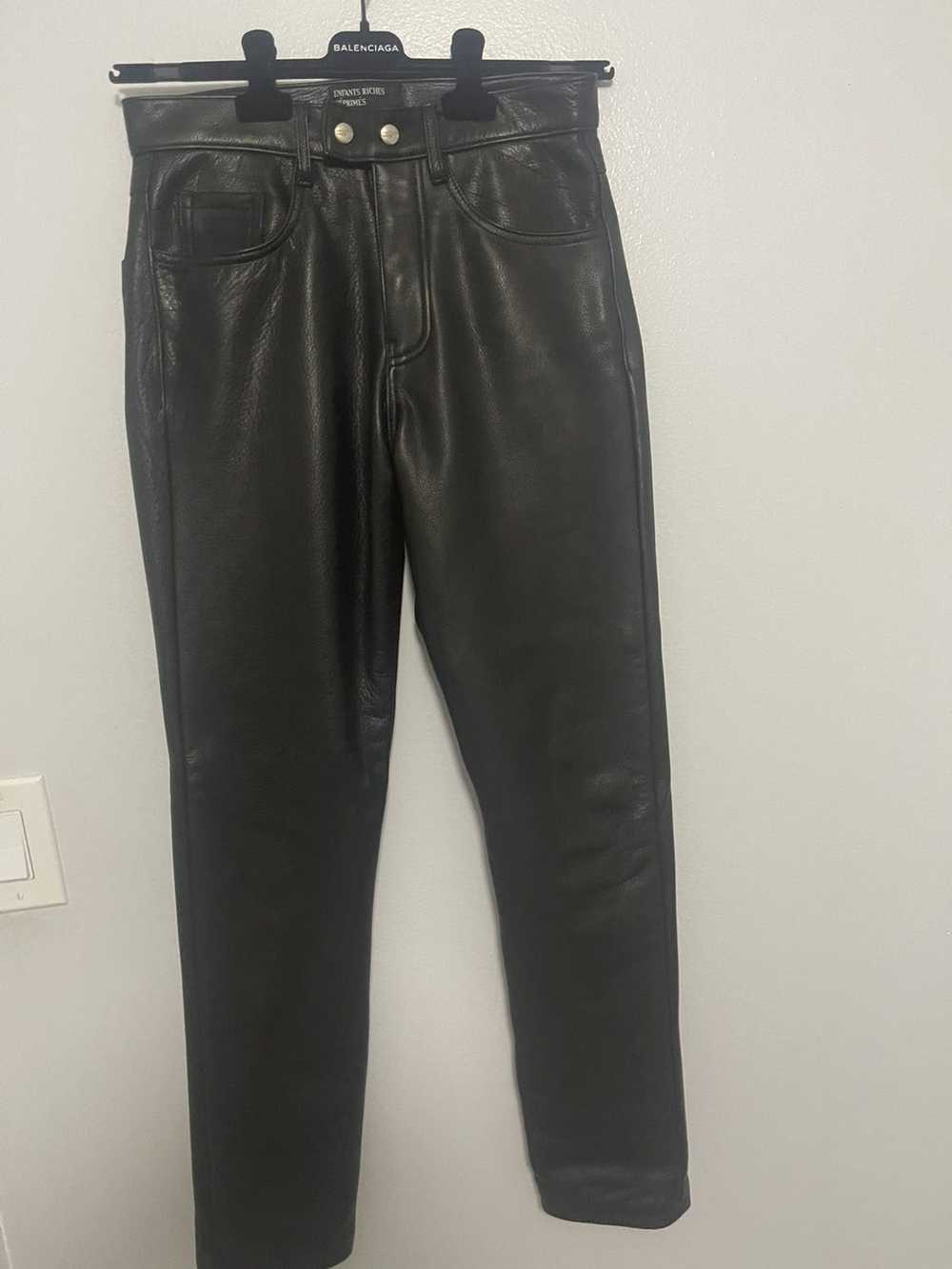 Enfants Riches Deprimes rare leather pants - Gem