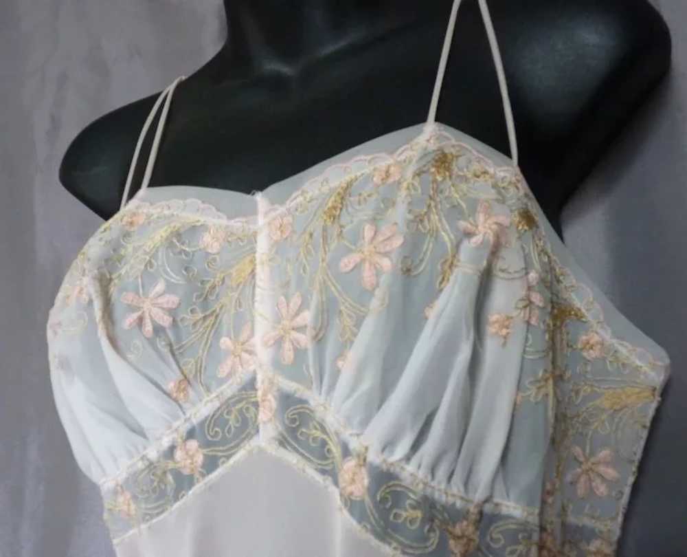 Vintage Nightgown from Gotham Gold Stripe - image 3
