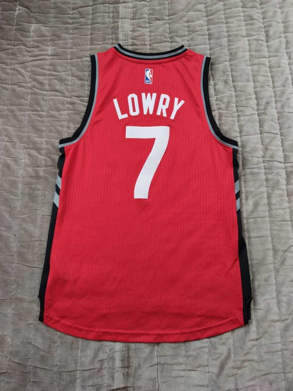 Adidas Adidas Raptors #7 Lowry Swingman Red Away … - image 3