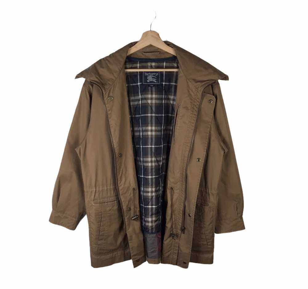 Burberry Vintage 80s Burberry nova check Jacket D… - image 4