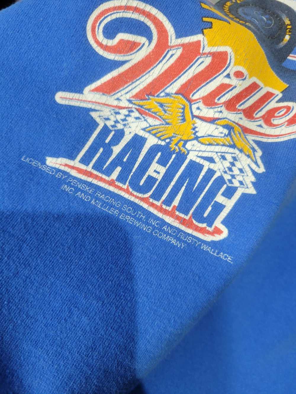 NASCAR 90s Rusty Wallace " Lite Enough To Fly" - image 7