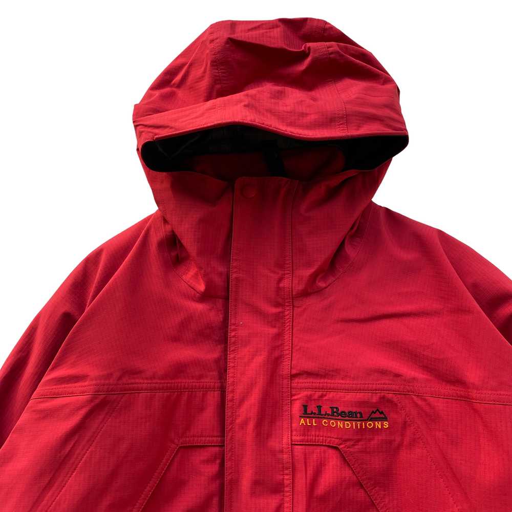 1998 LL Bean Goretex jacket and fleece large - image 2