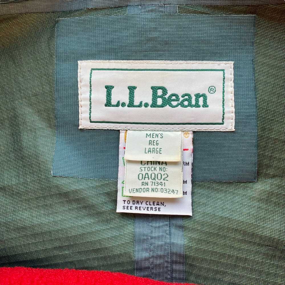 1998 LL Bean Goretex jacket and fleece large - image 8