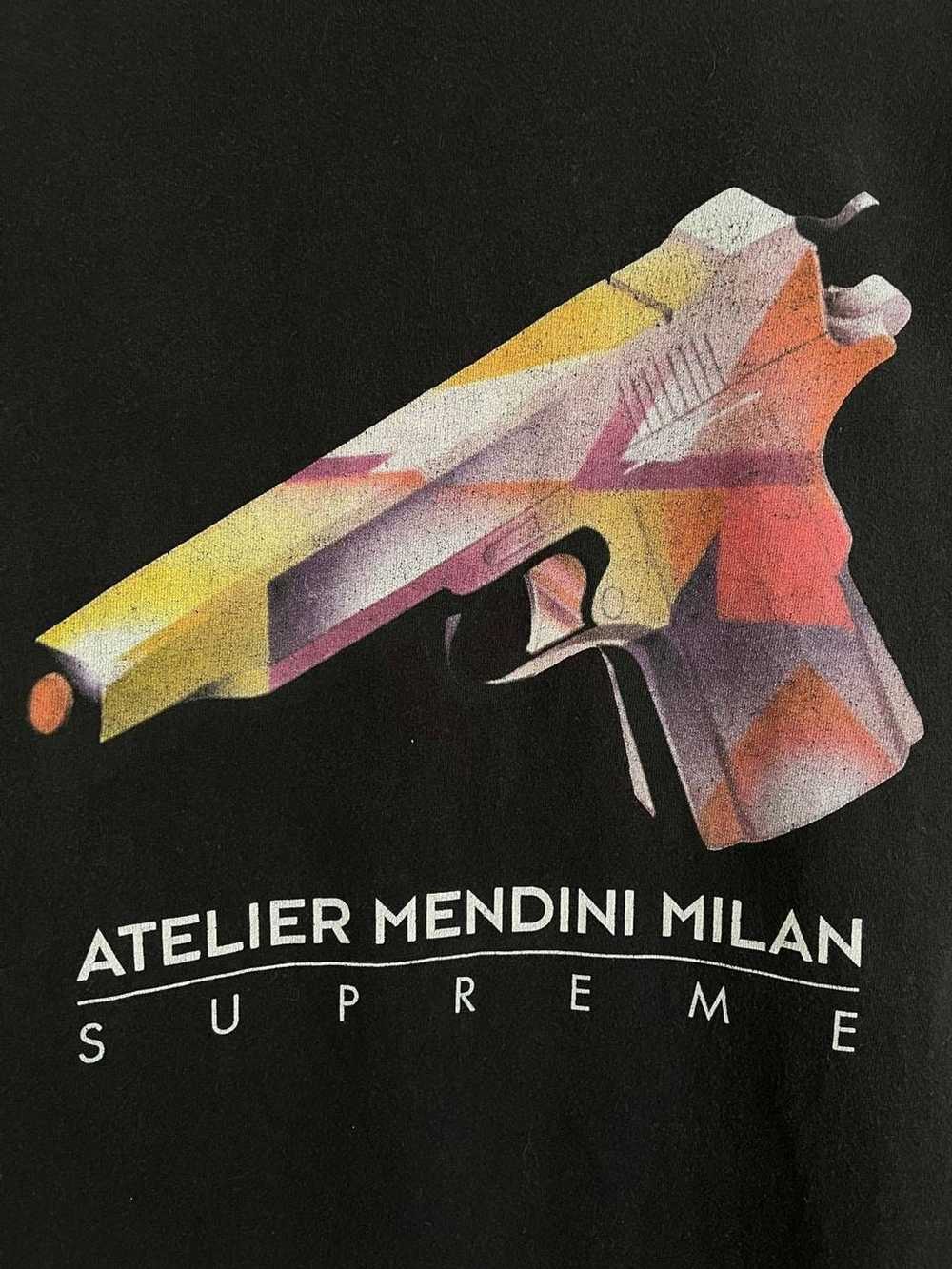 Supreme Supreme Atelier Mendini Milan Black T-Shi… - image 4