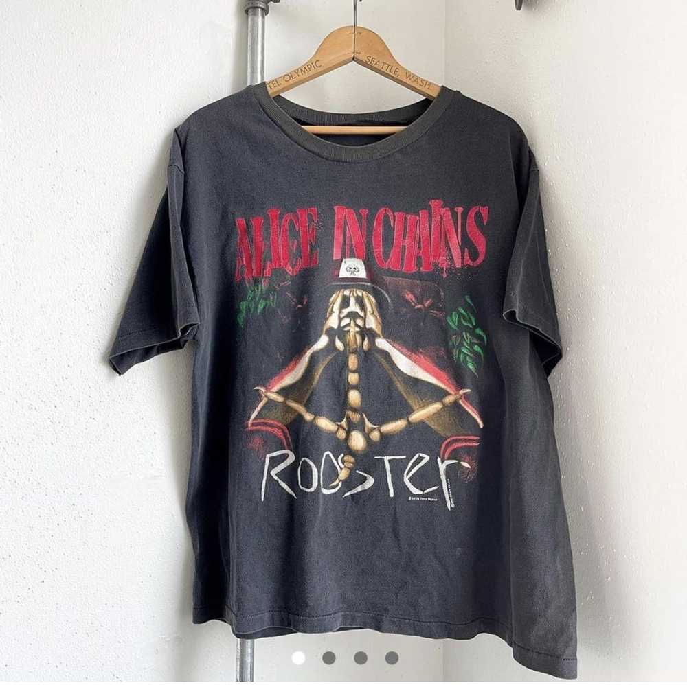 Vintage Alice In Chains “Rooster” promo shirt - image 1
