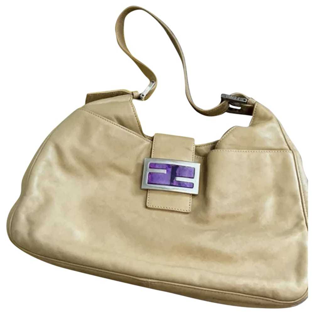 Fendi Mamma Baguette leather handbag - image 1