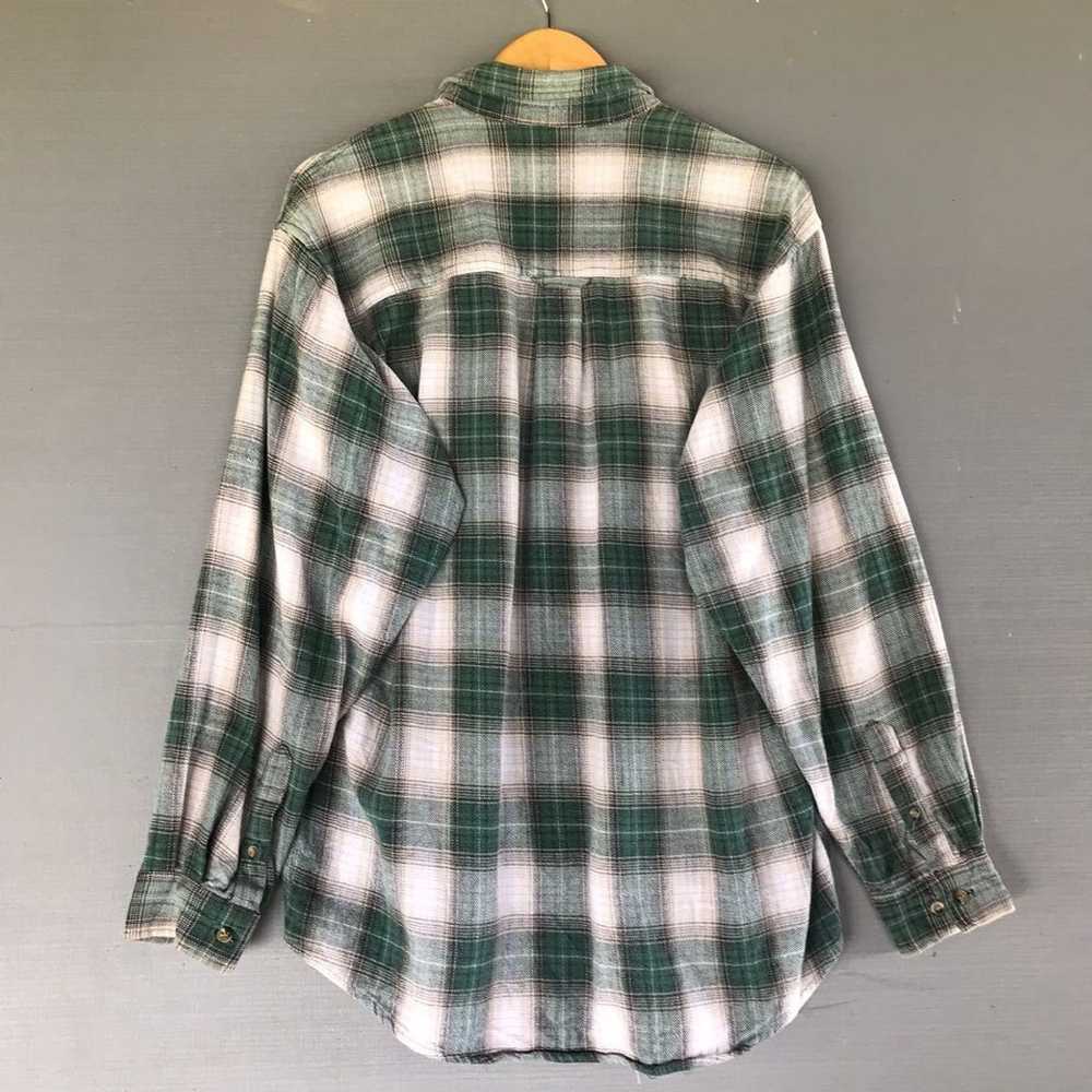 Flannel × Japanese Brand C:24” L: 33.5” Moose Cre… - image 10