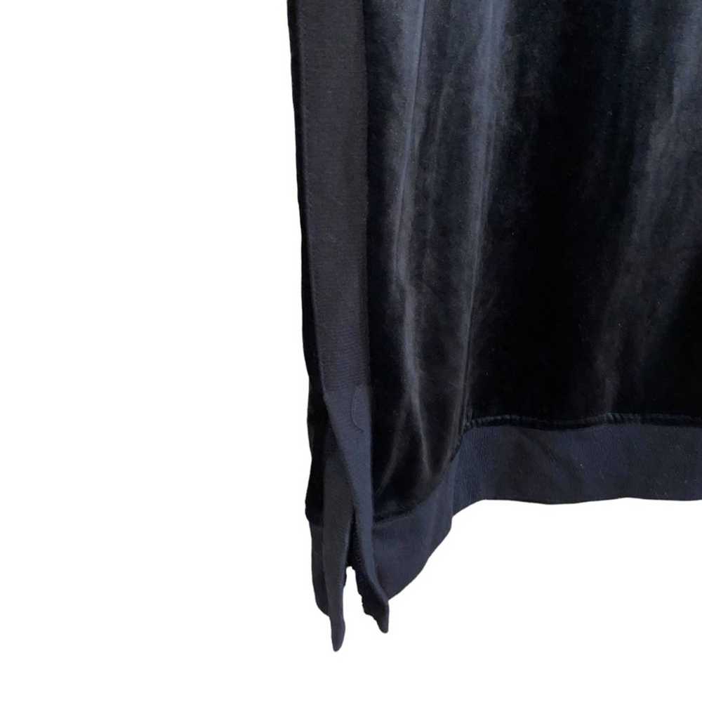 Donna Karan Donna Karan Sleepwear Black Velour Pa… - image 2