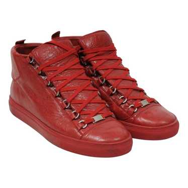 Balenciaga Arena leather high trainers