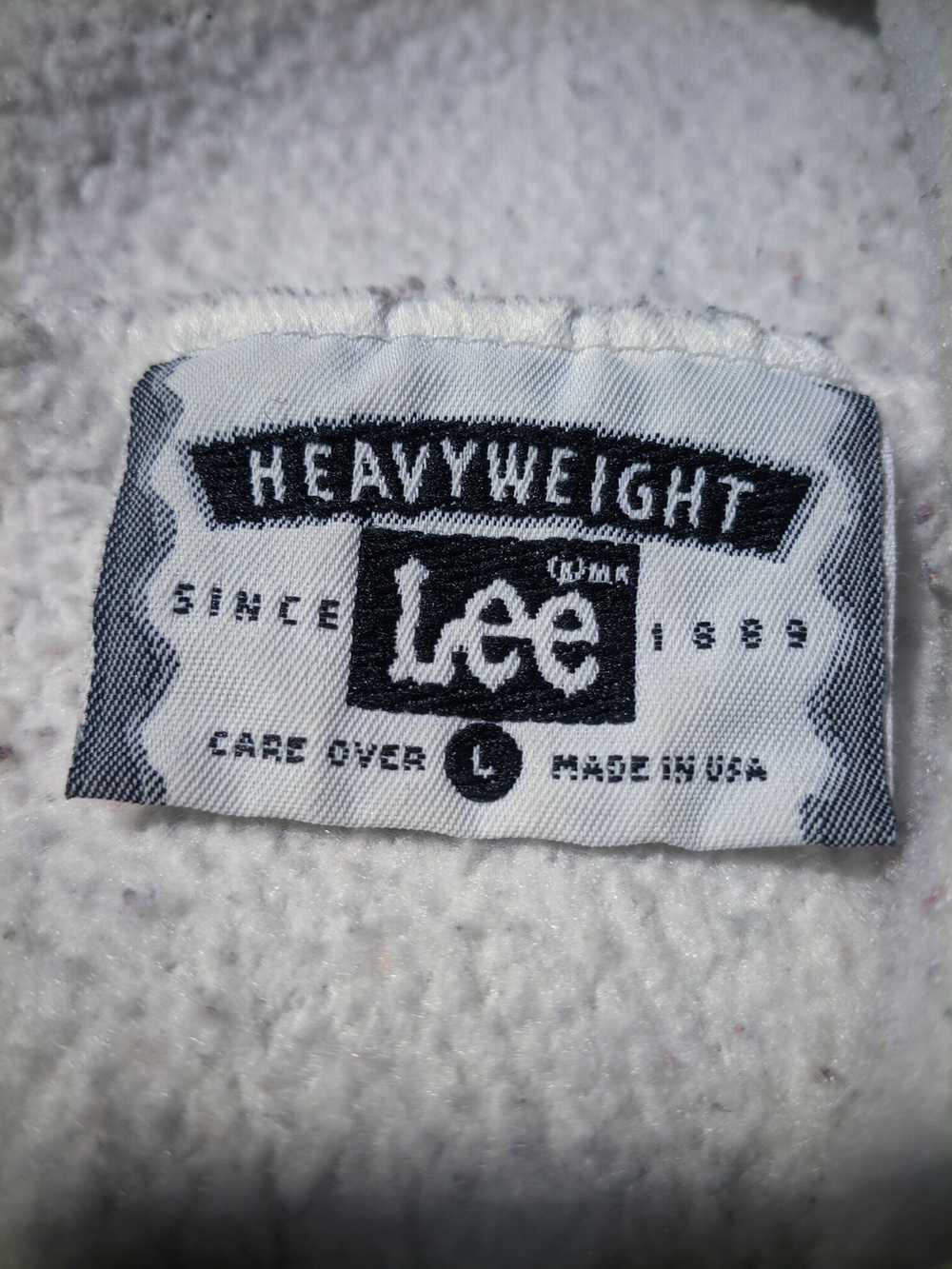 Lee Heavyweight Large 30 x 28 Gray Vintage 1990s … - image 5