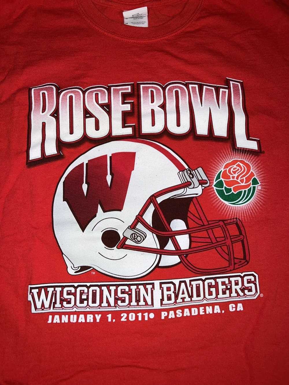 Rosebowl × Vintage Rose Bowl Wisconsin Badgers Re… - image 2