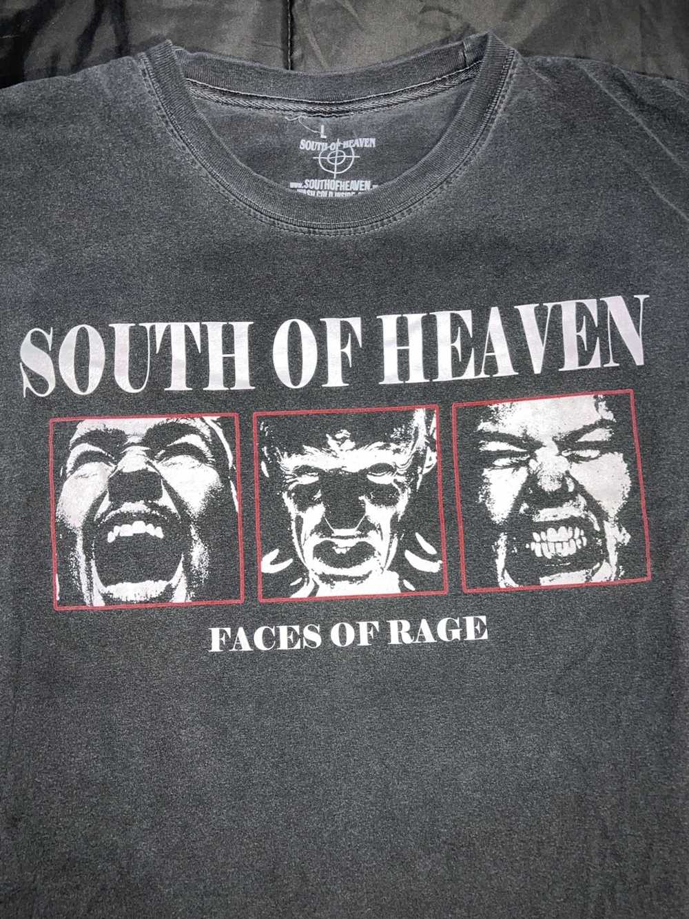 Streetwear × Vintage South Of Heaven Faces Of Rag… - image 4